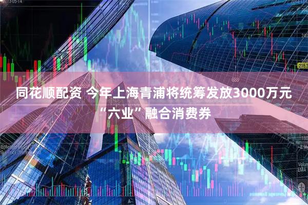 同花顺配资 今年上海青浦将统筹发放3000万元“六业”融合消费券
